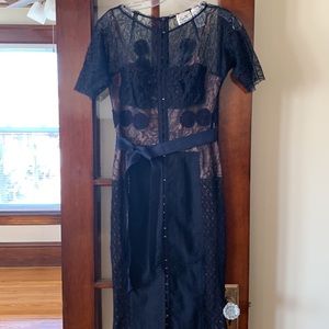 Byron Lars Beguile:Carissma dress Navy blue size 0
